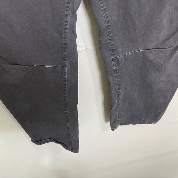 Nili Lotan Shon Pant Barrel Bow Leg Size 4 Slouchy In Carbon Black - Picture 4 of 8